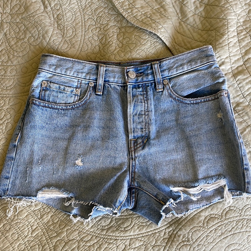 Free People Denim Shorts